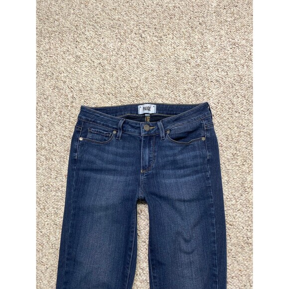 27 PAIGE Verdugo Ankle Dark Wash Skinny - Picture 3 of 7